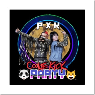 PANDAxKITTY ''COOKIE KICK PARTY'' Posters and Art